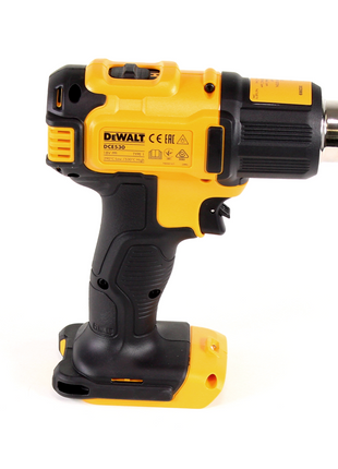 DeWalt DCE 530 N Akku Heißluftpistole 18V 530°C + 1x Akku 2,0Ah  + Flächen- und Reflektordüse - ohne Ladegerät - Toolbrothers