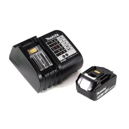 Makita DTM 50 SF1 Akku Multifunktions-Werkzeug 18V Solo + 1x Akku 3,0Ah + Ladegerät + 4x Sägeblatt - Toolbrothers