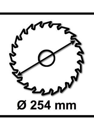 Bosch Kreissägeblatt Expert for Laminated Panel 254 x 1,8 x 30 mm 78 Zähne ( 2x 2608644553 ) - Toolbrothers