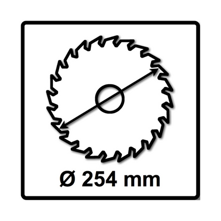 Bosch Kreissägeblatt Expert for Laminated Panel 254 x 1,8 x 30 mm 78 Zähne ( 2x 2608644553 ) - Toolbrothers
