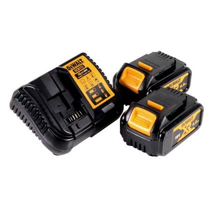 DeWalt DCE 530 M2 Akku Heißluftpistole 18V 530°C + 2x Akku 4,0Ah + 1x Lader + Flächen- und Reflektordüse - Toolbrothers