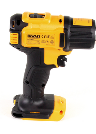 DeWalt DCE 530 N Akku Heißluftpistole 18V 530°C + 1x Akku 5,0Ah + Flächen- und Reflektordüse - ohne Ladegerät - Toolbrothers