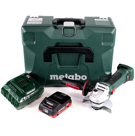 Metabo W 18 LTX 125 Quick Akku Winkelschleifer 18V 125mm ( 602174840 ) mit MetaLoc + 1x  Akku 4,0 Ah + Ladegerät - Toolbrothers