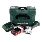 Metabo W 18 LTX 125 Quick Akku Winkelschleifer 18V 125mm ( 602174840 ) + MetaLoc + 1x Akku 5,5 Ah + Ladegerät - Toolbrothers