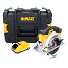 DeWalt DCS 391 NT Akku Handkreissäge 18 V 165 mm + 1x Akku 3,0 Ah + TSTAK - ohne Ladegerät - Toolbrothers