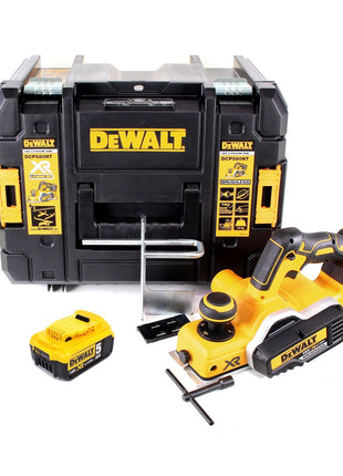 DeWalt DCP 580 NT Akku Hobel 18V 82mm + 1x Akku 5,0Ah + TSTAK - ohne Ladegerät - Toolbrothers