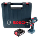 Bosch GSR 18V-21 Akku Bohrschrauber 18V 55Nm +1x Akku 2,0Ah + Koffer - ohne Ladegerät - Toolbrothers