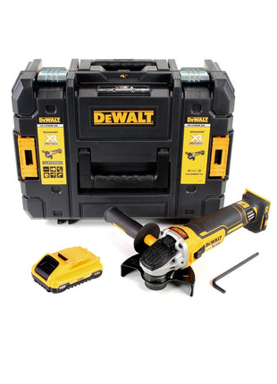 DeWalt DCG 405 NT Akku Winkelschleifer 18V 125mm Brushless + 1x Akku 3,0Ah + TSTAK - ohne Ladegerät - Toolbrothers