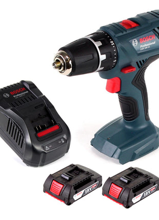 Bosch GSR 18V-21 Akku Bohrschrauber 18V 55Nm + 2x Akku 2,0Ah + Ladegerät - Toolbrothers