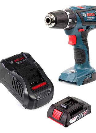 Bosch GSR 18-2 LI Plus Akku Bohrschrauber 18V 63Nm + 1x Akku 2,0Ah + Ladegerät - Toolbrothers