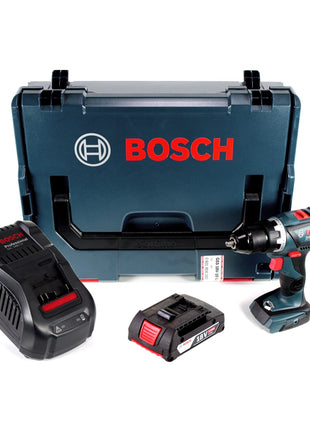 Bosch GSR 18V-60 C Akku Bohrschrauber 18V 60Nm Brushless + 1x Akku 2,0Ah + Ladegerät + L-Boxx - Toolbrothers