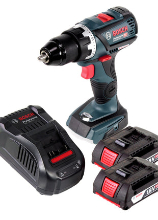 Bosch GSR 18V-60 C Akku Bohrschrauber 18V 60Nm Brushless + 2x Akku 2,0Ah + Ladegerät - Toolbrothers