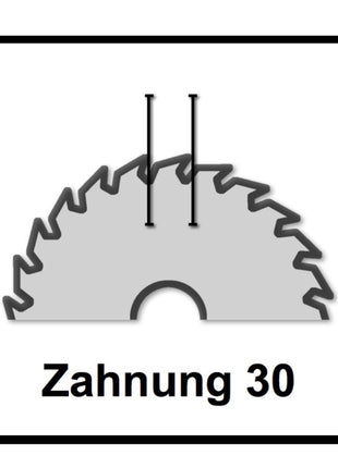 Bosch Kreissägeblatt Standard for Multimaterial 85 x 1,5 x 15 mm 30 Zähne (2x 2608837752 ) - Toolbrothers