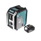 Makita DMR 115 T1 Akku Baustellenradio 12V - 18V  Bluetooth DAB+ IP65- + 1x Akku 5,0 Ah, ohne Ladegerät - Toolbrothers