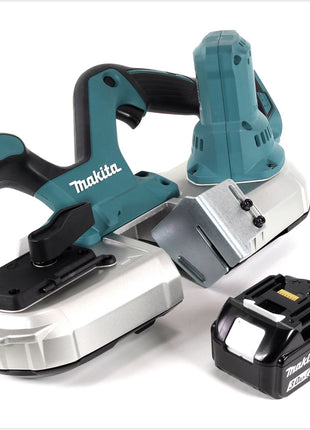 Makita DPB 182 F1 Akku-Bandsäge 18V LXT+ 1x Akku 3Ah mit LED Anzeige - Toolbrothers