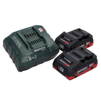 Metabo CC 18 LTX Akku Winkelschleifer 18 V 76 mm Brushless + 2x Akku 4,0Ah + Ladegerät + metaBOX - Toolbrothers