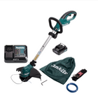 Makita UR 100 DSY1 Akku Rasentrimmer 10,8V + 1x Akku 1,5Ah + Lader + 1x Fadenkopf und Zubehör - Toolbrothers