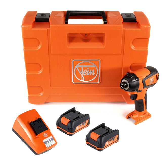 FEIN ASCD 12-150 W4 Select Li-Ion Akku Schlagschrauber Brushless + 2x Akku 3,0 Ah + Ladegerät in Werkzeugkoffer - Toolbrothers