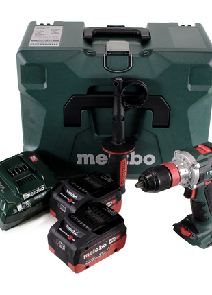 Metabo BS 18 LTX BL Q I Akku Bohrschrauber 18V 120Nm Brushless + 2x Akku 5,5Ah + Ladegerät + MetaLoc ( 602351660 ) - Toolbrothers