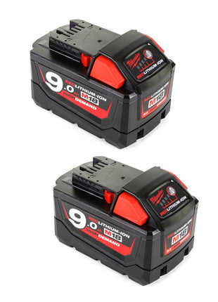 Milwaukee Akku Starter 18V Set mit 2x M18 B9 Akku 9,0Ah - Toolbrothers