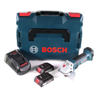 Bosch GWS 18-125 V-LI Akku Winkelschleifer 18V 125mm + 2x Akku 2,0Ah + Ladegerät + L-Boxx - Toolbrothers