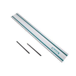 Makita Jeu de rails de guidage 1400mm + 2x Connecteurs de rail de guidage