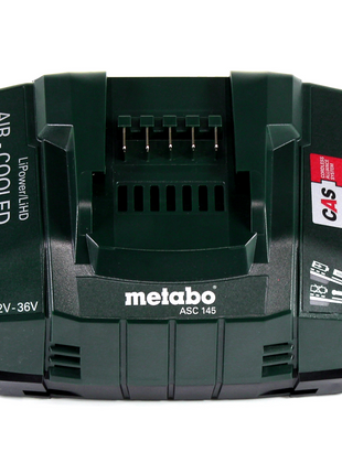 Metabo Akku Basis Set 18V mit 2x Akku 5,2Ah + Ladegerät ASC 145 ( 685051000 ) - Toolbrothers