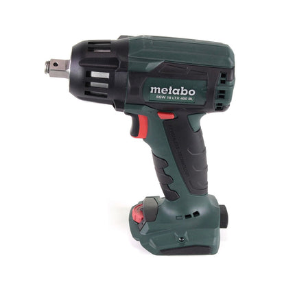 Metabo SSW 18 LTX 400 BL Akku Schlagschrauber 18V ( 602205650 ) 400Nm 1/2" Brushless + 2x LIHD Akku 4,0Ah + Ladegerät + Koffer - Toolbrothers