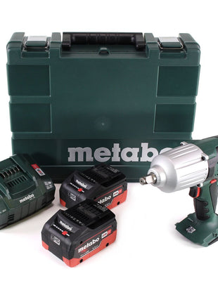 Metabo SSW 18 LTX 600 Akku Schlagschrauber 18V ( 602198660 ) 600Nm 1/2" + 2x LIHD Akku 5,5Ah + Ladegerät + Koffer - Toolbrothers