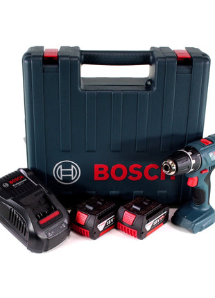 Bosch Professional GSR 18 V-21 Perceuse-visseuse sans fil + Coffret de transport - sans Batterie, sans Chargeur