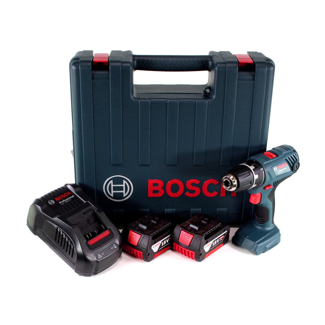 Bosch Professional GSR 18 V-21 Perceuse-visseuse sans fil + Coffret de transport - sans Batterie, sans Chargeur