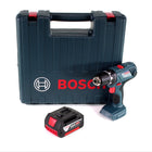 Bosch Professional GSR 18 V-21 Perceuse-visseuse sans fil + Coffret de transport - sans Batterie, sans Chargeur