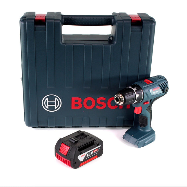 Bosch Professional GSR 18 V-21 Perceuse-visseuse sans fil + Coffret de transport - sans Batterie, sans Chargeur
