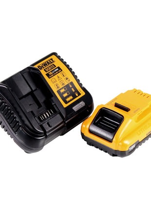 Clé à chocs sans fil DeWalt DCF 887 L1 18V 205Nm 1/4" sans balais + jeu de 19 forets + 1x batterie 3,0Ah + chargeur rapide + TSTAK