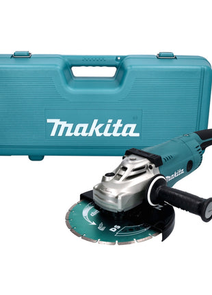 Makita GA 9020 RFK3 meuleuse d'angle 2200 W 230 mm + 2x disque à tronçonner + coffret