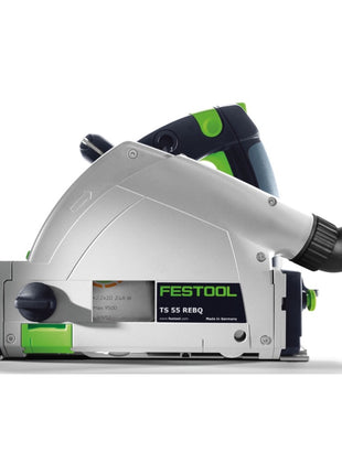 Festool TS 55 REBQ-PLUS-FS Scie plongeante 1200W 160 mm + Accessoires + Coffret de transport Systainer ( 561580 )