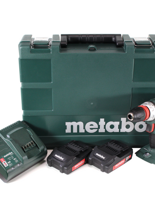 Metabo BS 18 Quick Perceuse-visseuse sans fil 18V 48Nm + 2x Batteries 2,0Ah + Chargeur + Coffret de transport ( 602217950 )