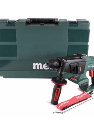 Metabo KHA 18 LTX Marteau perforateur sans fil 18V + Coffret - sans batterie, sans chargeur (600210860)