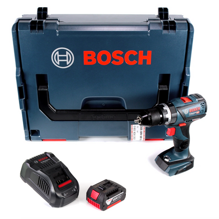 Perceuse-visseuse sans fil Bosch GSR 18V-60 C 18V 60Nm brushless + L-Boxx (06019G1103) + 1x batterie 3,0Ah + chargeur