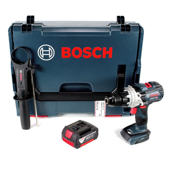 Bosch GSB 18V-85 C Perceuse-visseuse à percussion sans fil 18V 85Nm 1/2" Brushless + 1x batterie 3,0Ah + L-Boxx - sans chargeur
