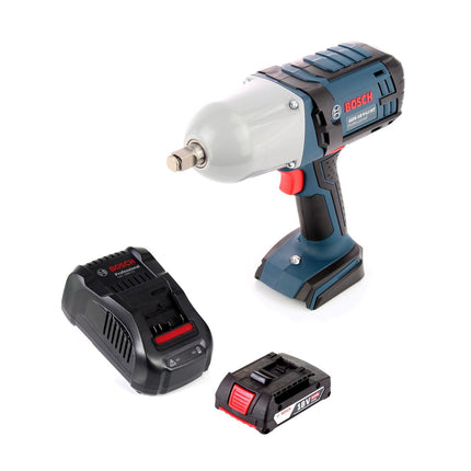 Clé à chocs rotative sans fil Bosch GDS 18 V-LI HT 18V 650 Nm 1/2" + 1x batterie 2,0Ah + chargeur