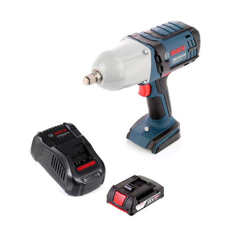 Atornillador de impacto inalámbrico Bosch GDS 18 V-LI HT 18V 650 Nm 1/2" + 1x batería 2.0Ah + cargador