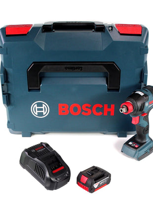 Bosch GDX 18 V-200 C Professional 18 V Brushless Visseuse à chocs sans fil + Boîtier L-Boxx + Module de connectivité Bluetooth GCY 30-4 - sans Batterie ni Chargeur ( 0 601 9G4 203 ) 