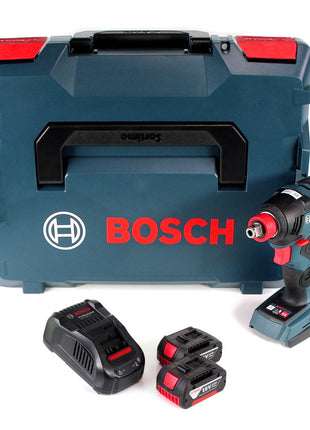 Bosch GDX 18 V-200 C Professional 18 V Brushless Visseuse à chocs sans fil + Boîtier L-Boxx + Module de connectivité Bluetooth GCY 30-4 - sans Batterie ni Chargeur ( 0 601 9G4 203 ) 