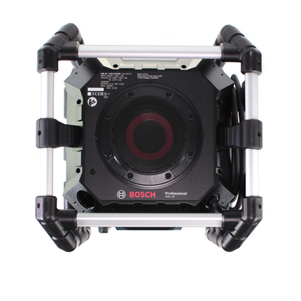 Bosch GML 50 chargeur radio de batterie radio de chantier 18V 50W IP54 + 1x batterie 2,0Ah + chargeur