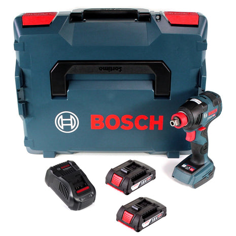 Bosch GDX 18 V-200 C Professional 18 V Brushless Visseuse à chocs sans fil + Boîtier L-Boxx - sans Batterie, ni Chargeur