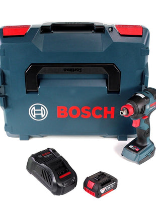 Atornillador de impacto inalámbrico Bosch GDX 18V-200 C 18V 200 Nm sin escobillas + 1x batería 3.0Ah + cargador + L-Boxx