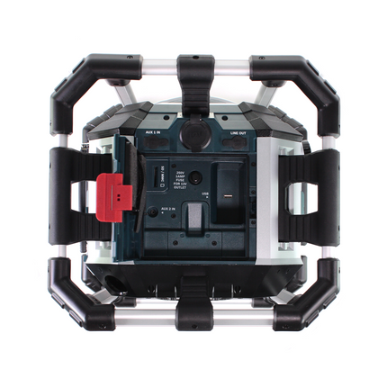 Bosch GML 50 chargeur radio de batterie radio de chantier 18V 50W IP54 + 2x batteries 3,0Ah + chargeur