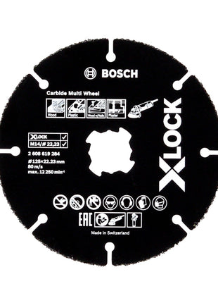 Bosch GWS 18-125 V-LI 125 mm Professional Meuleuse angulaire avec boîtier L-Boxx - sans Batterie ni Chargeur