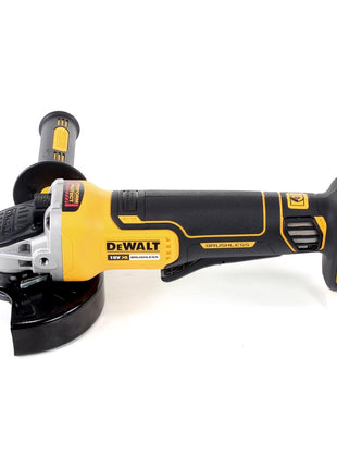 Meuleuse d'angle sur batterie DeWalt DCG 405 FNT 18V 125mm brushless + disque à tronçonner + TSTAK - sans batterie, sans chargeur